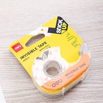 Roll of Deli Invisible Tape, 18mm width, #A300-11