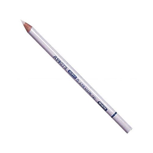 Apsara Glass Marking Pencil, White