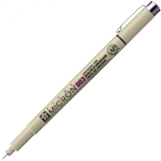 Sakura Pigma micron Pen, Black, 0.15mm, 003