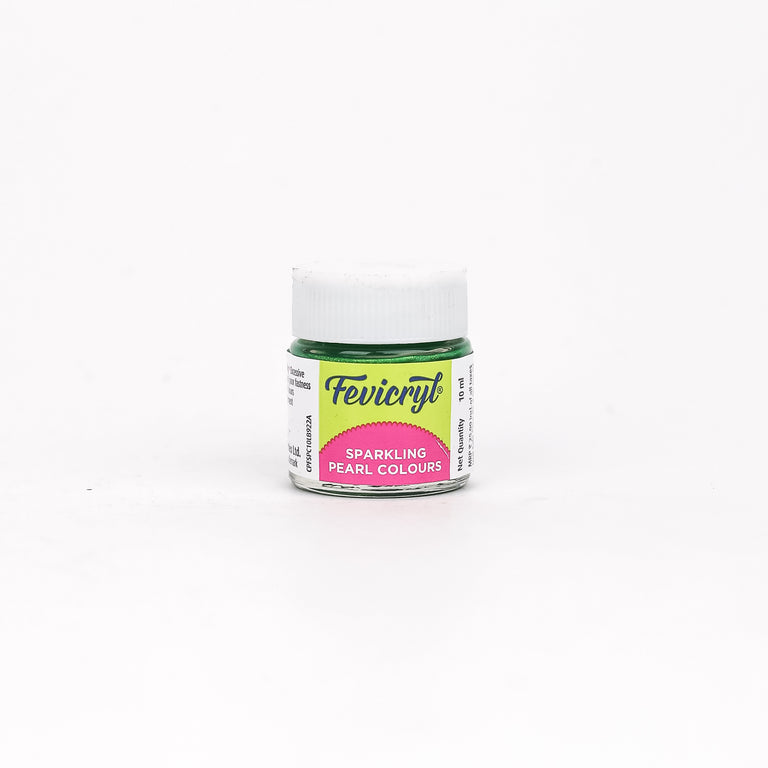 Pidilite Fevicryl Acrylic Colour, Sparkling Pearl Golden Green-911
