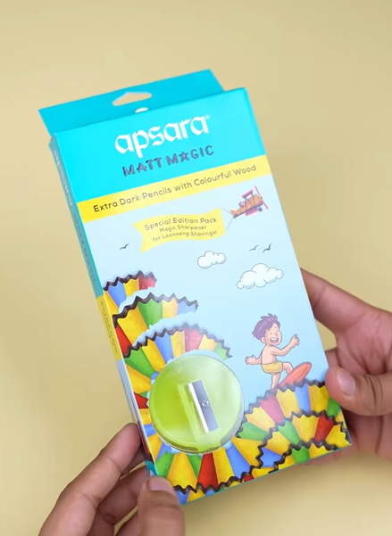 Apsara Matt Magic extra dark pencils, pack of 10