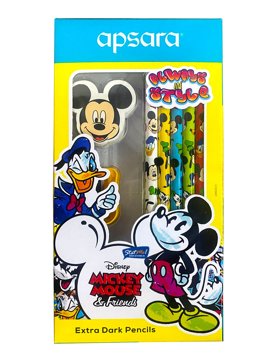 Apsara Pencils Set, Disney Mickey Mouse