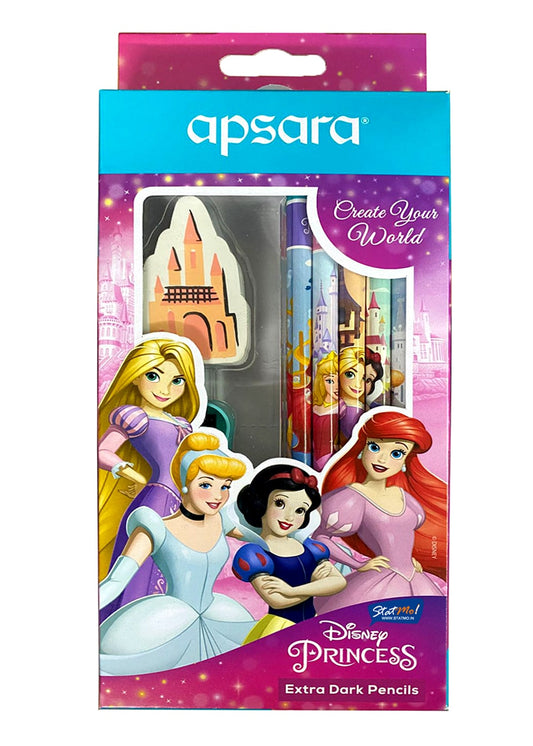 Apsara Disney Princess themed pencils, pack of 10