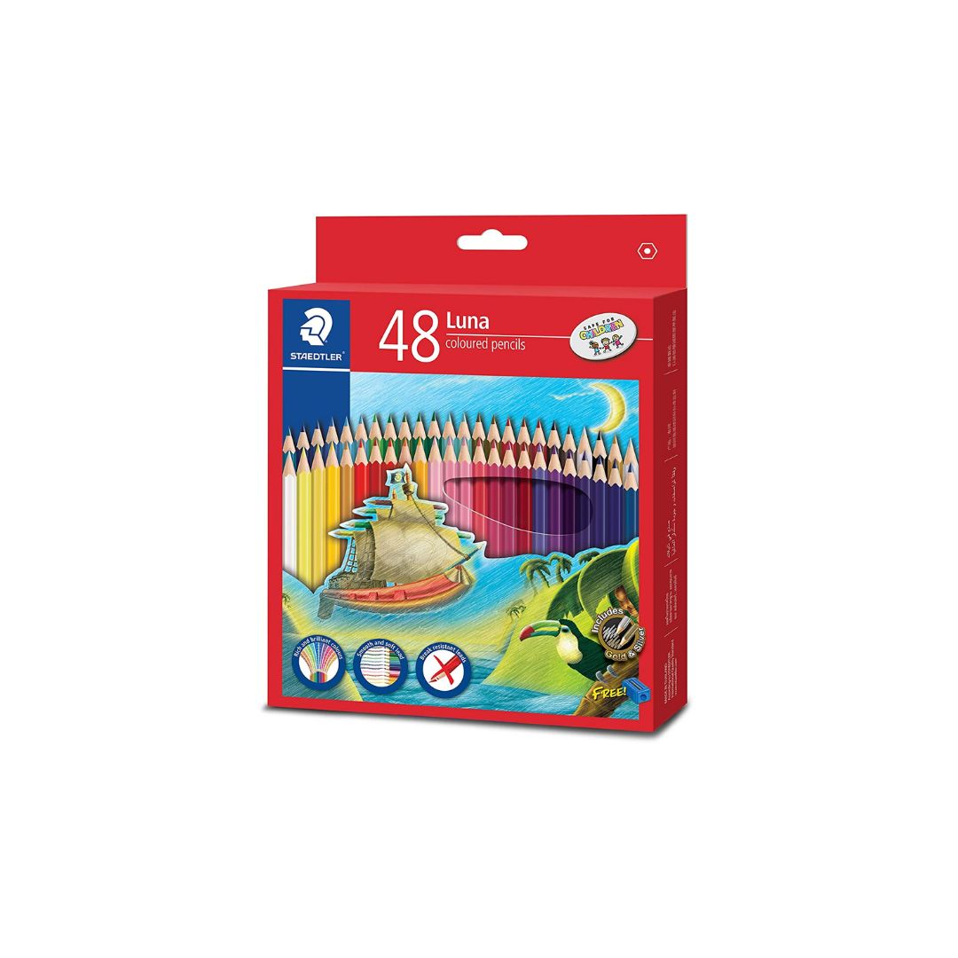 Staedtler Luna colour pencils set of 48 shades