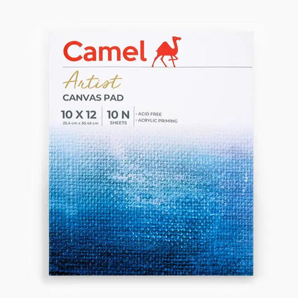 Camel Artist Canvas Pad, 10x12 inches, cotton canvas sheets