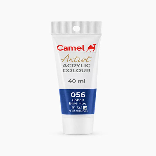 Camel Artist Acrylic Colour Tube Loose (B) Series 1, 40ml, Cobalt Blue Hue-056