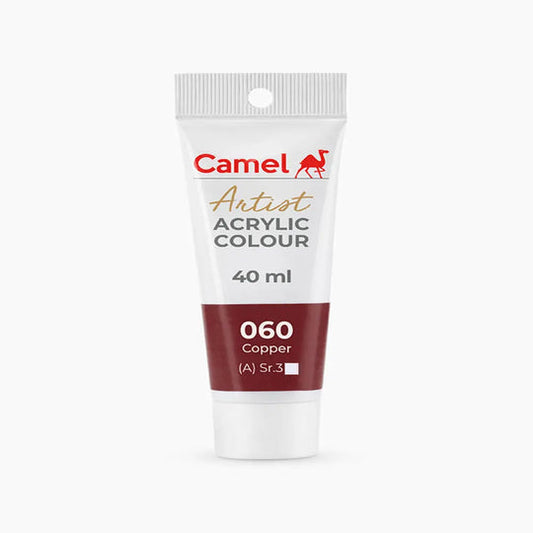 Camel Artist Acrylic Colour Tube Loose (A) Series 3, 40ml, Copper-060