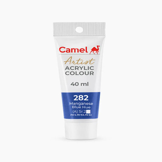 Camel Artist Acrylic Colour Tube Loose (A) Series 2, 40ml, Manganese Blue Hue-282