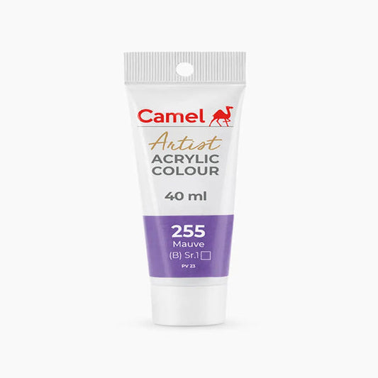 Camel Artist Acrylic Colour Tube Loose (B) Series 1, 40ml, Mauve-255