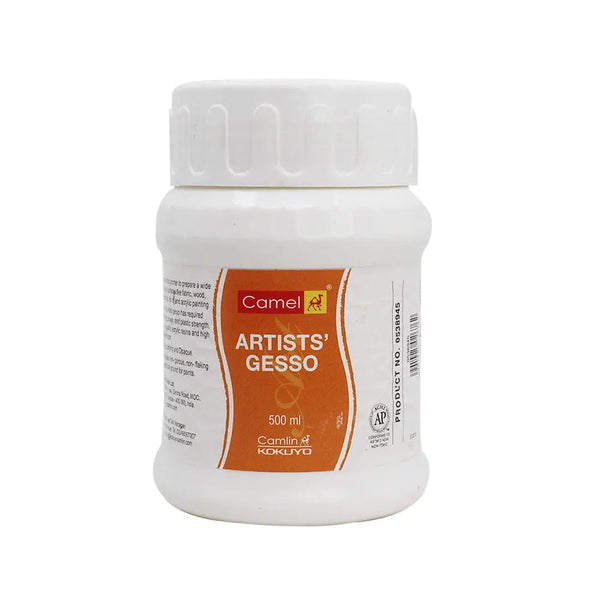 Jar of Camel Artist Gesso 100ml canvas primer