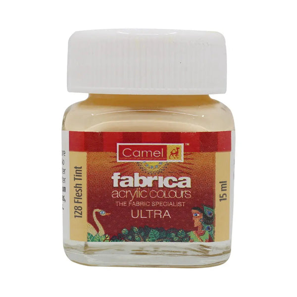 Bottle of Camel Acrylic Colour, 15ml, Flesh Tint-128