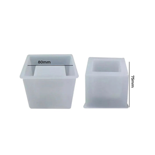 Silicone Mould Square Planter 3 inches