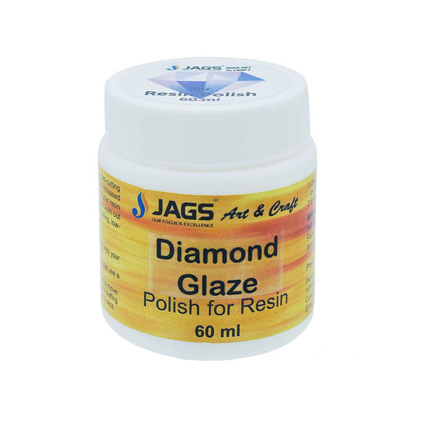 Bottle of Jags Diamond Glaze resin polish, 60ml
