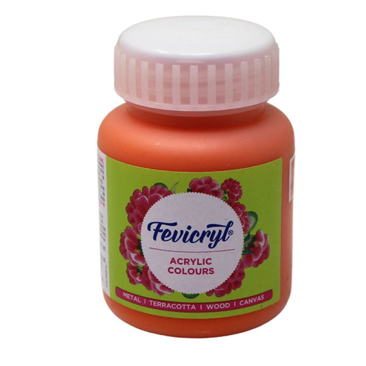 Pidilite Fevicryl Acrylic Colour 100ml, Orange-17