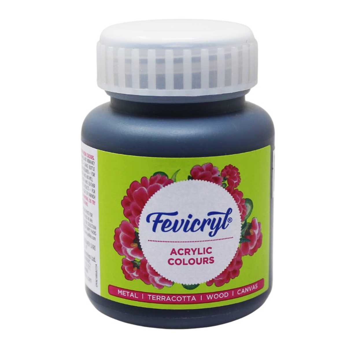 Pidilite Fevicryl Acrylic Colour 100ml, Black-02