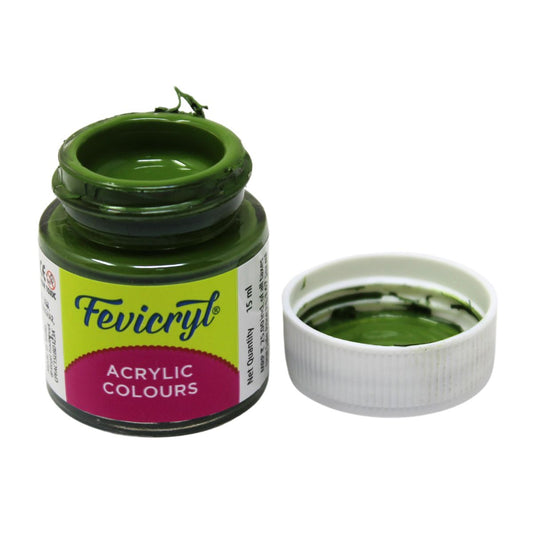 Pidilite Fevicryl Acrylic Colour 15ml, Sap Green-21