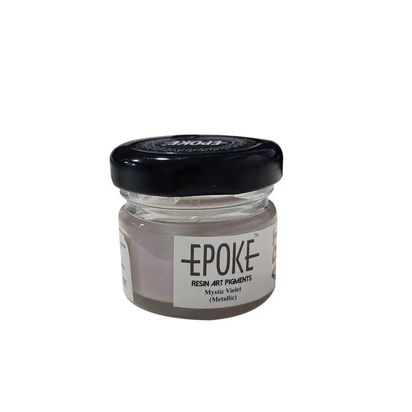 Epoke 20g opaque resin art pigment bottle, mystic violet shade