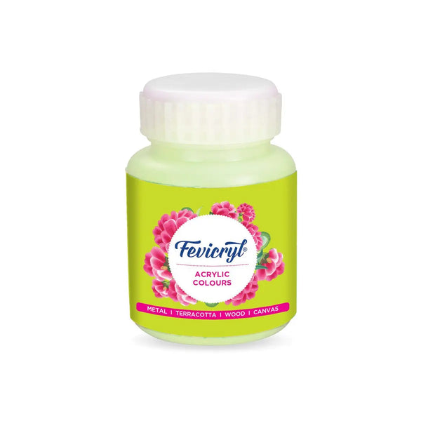 Pidilite Fevicryl Acrylic Colour bottle, Mint Green 456, 100ml