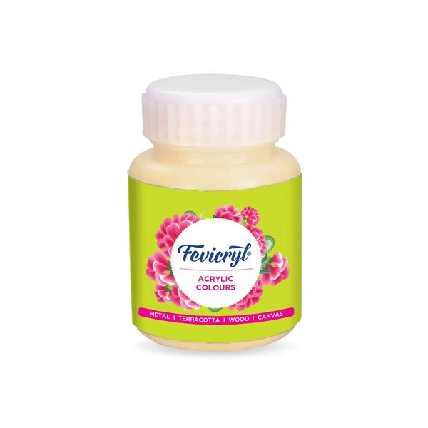 Bottle of Fevicryl Acrylic Colour 100ml in Cappuccino Brown 457