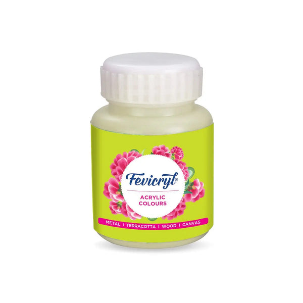 Bottle of Pidilite Fevicryl Acrylic Colour 100ml in Off Cream-460 shade