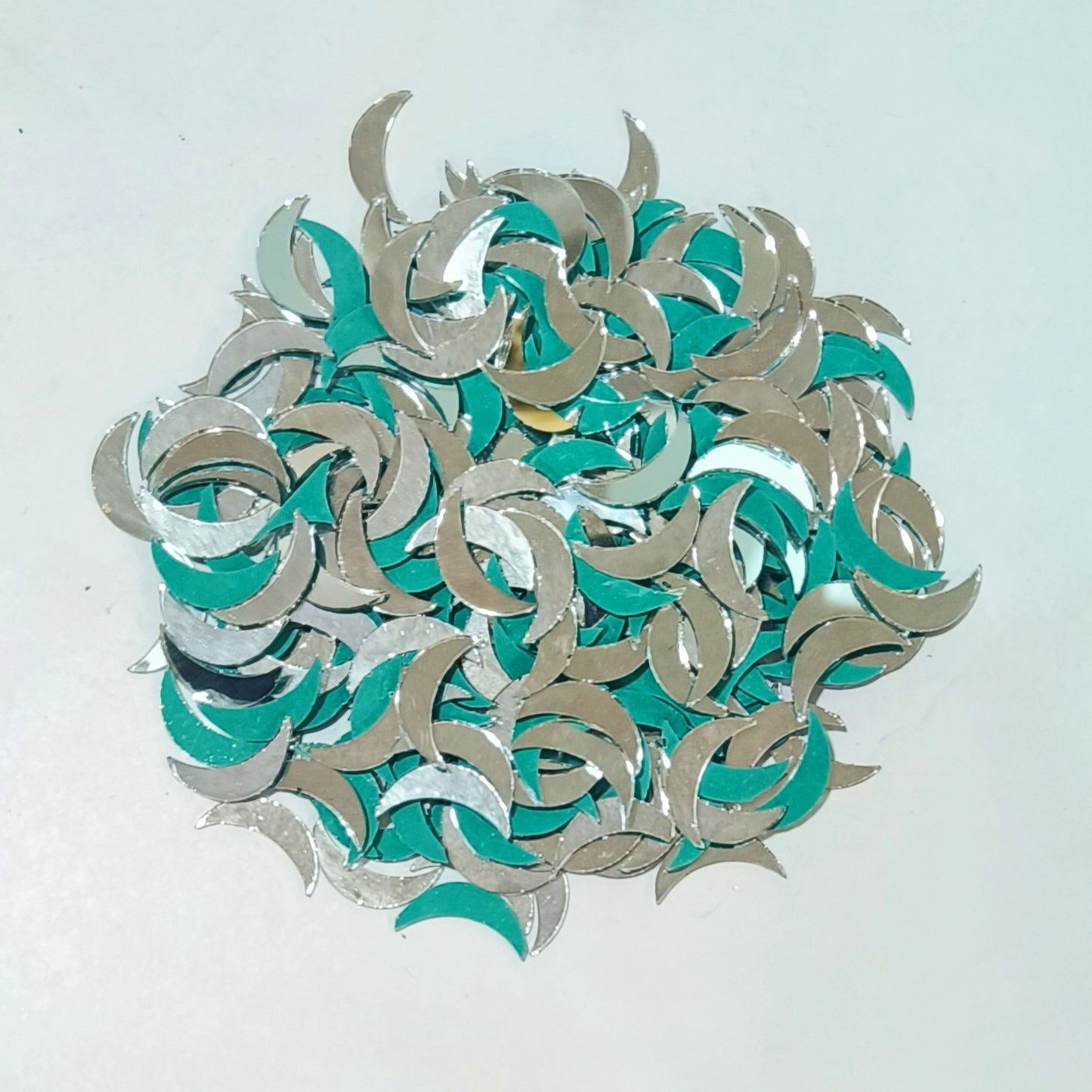 Mirror Cutouts Crescent Moon 14x20mm 40g