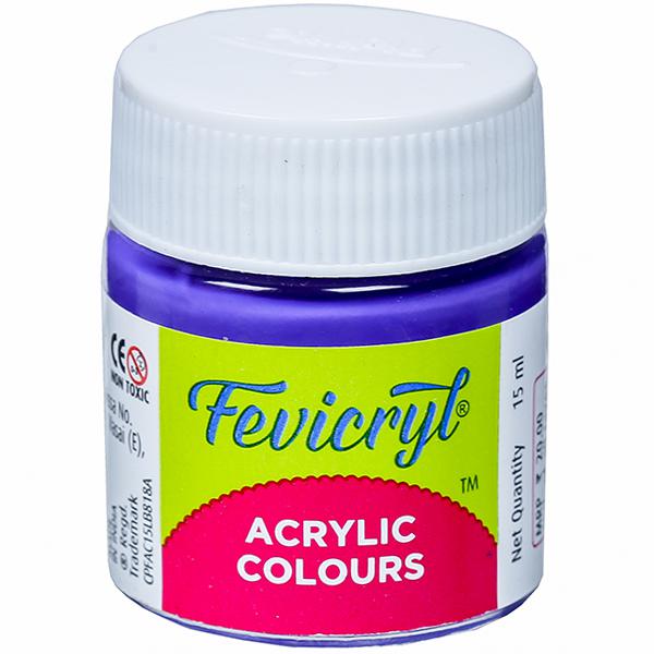 Pidilite Fevicryl Acrylic Colour 15ml, Violet-25