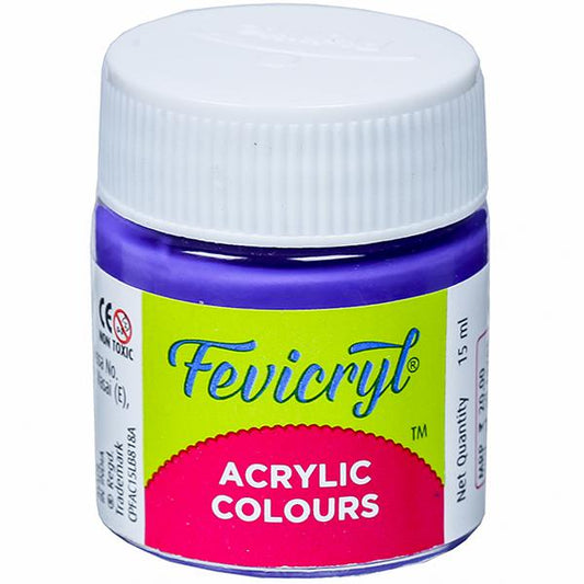 Fevicryl Acrylic Colour Loose, 15ml, Violet-25