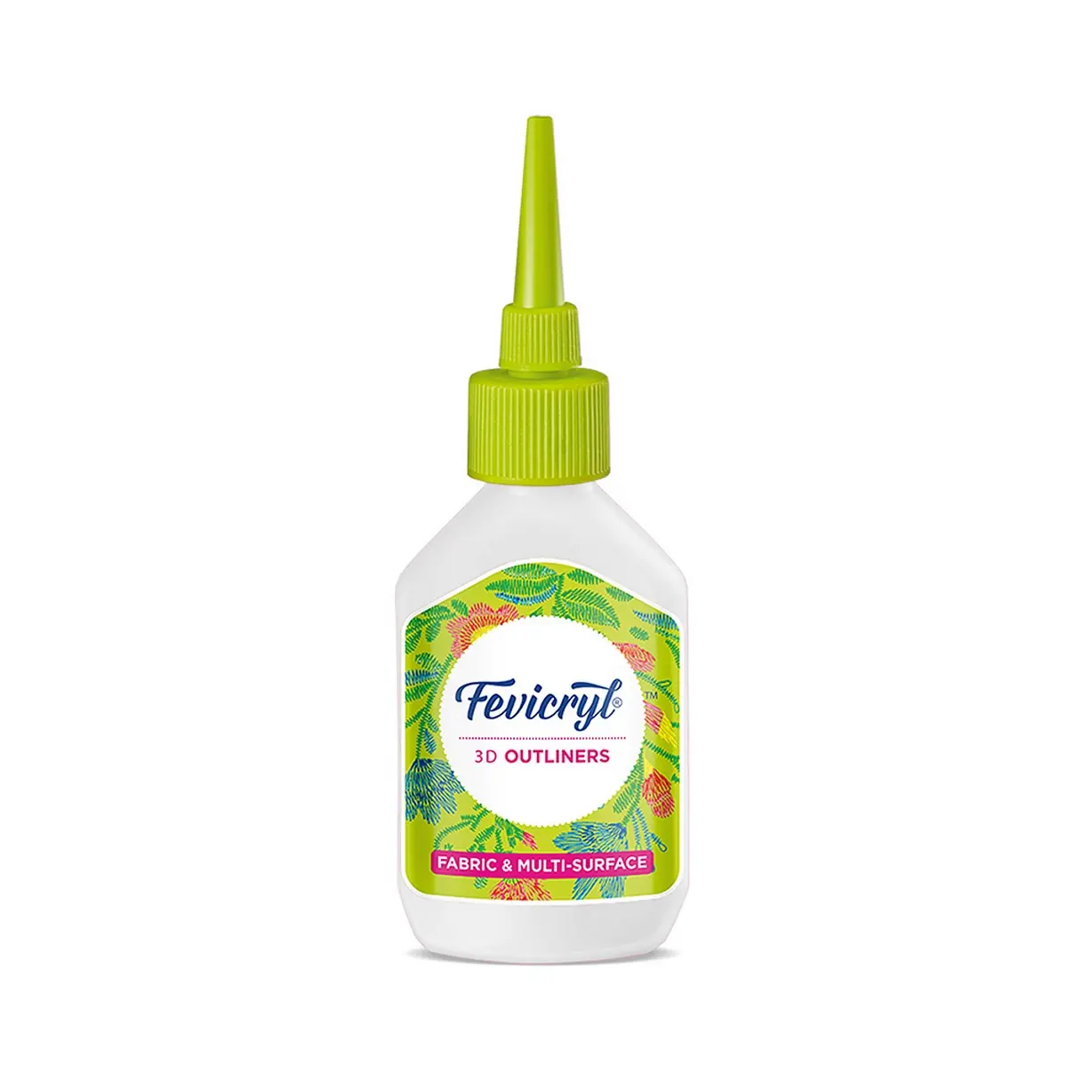 Pidilite Fevicryl 3D Outliner paint tube, 20ml White shade