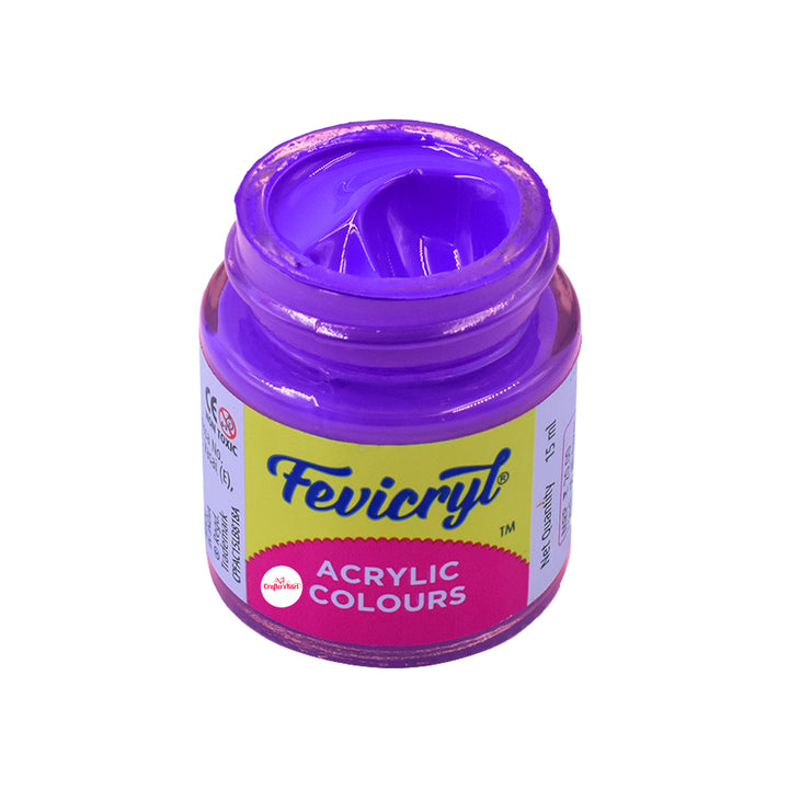 Pidilite Fevicryl Acrylic Colour 15ml, Mauve-15