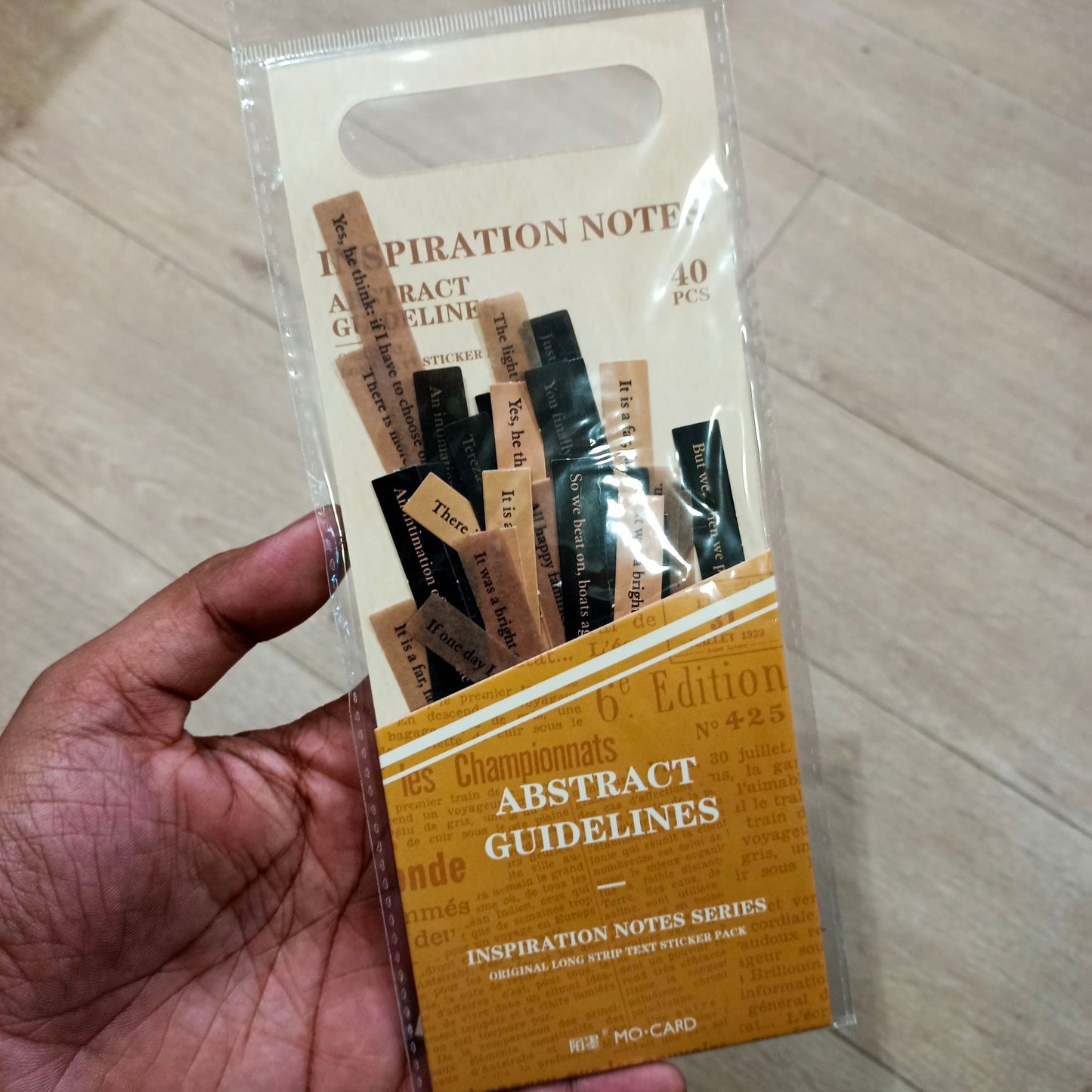 Mocard Abstract Guidelines 40pc #MMK06F741