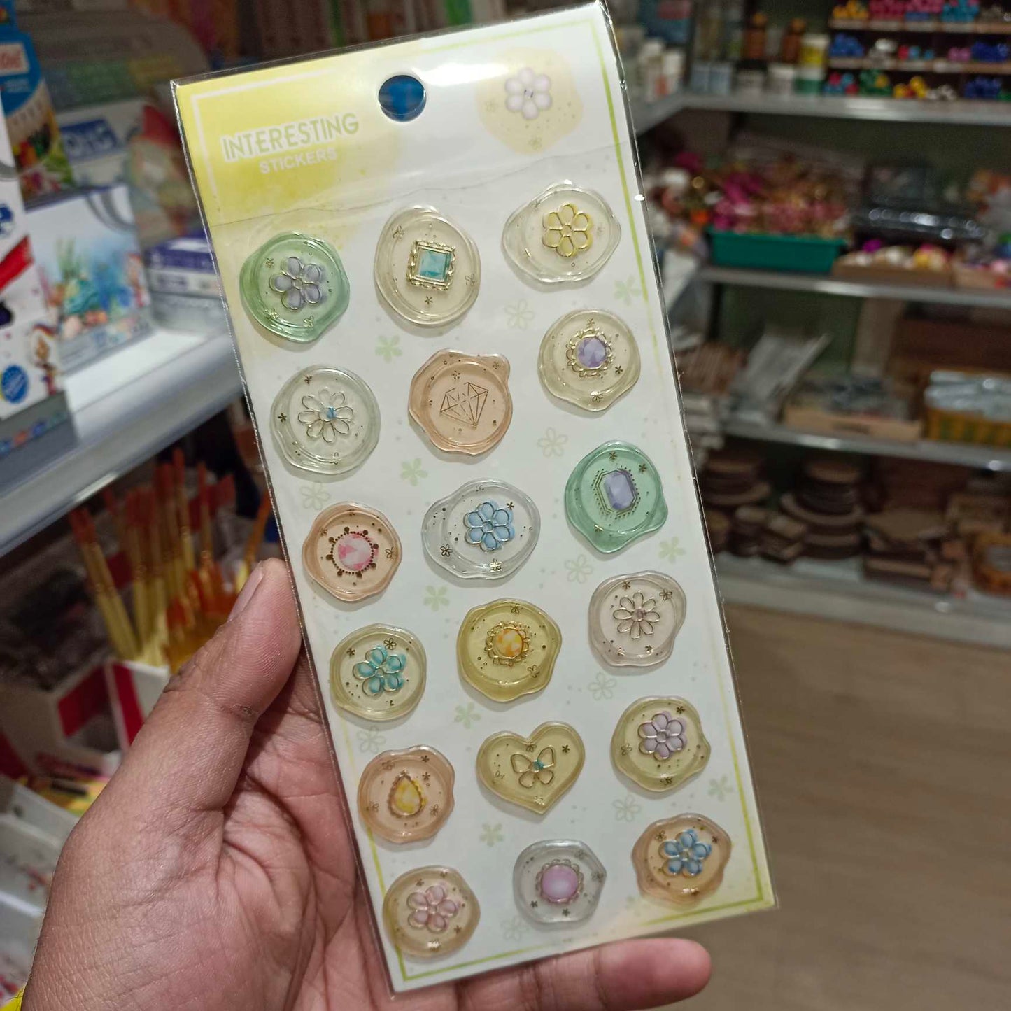 Interesting 3D Wax Seal Stickers #ZWBY