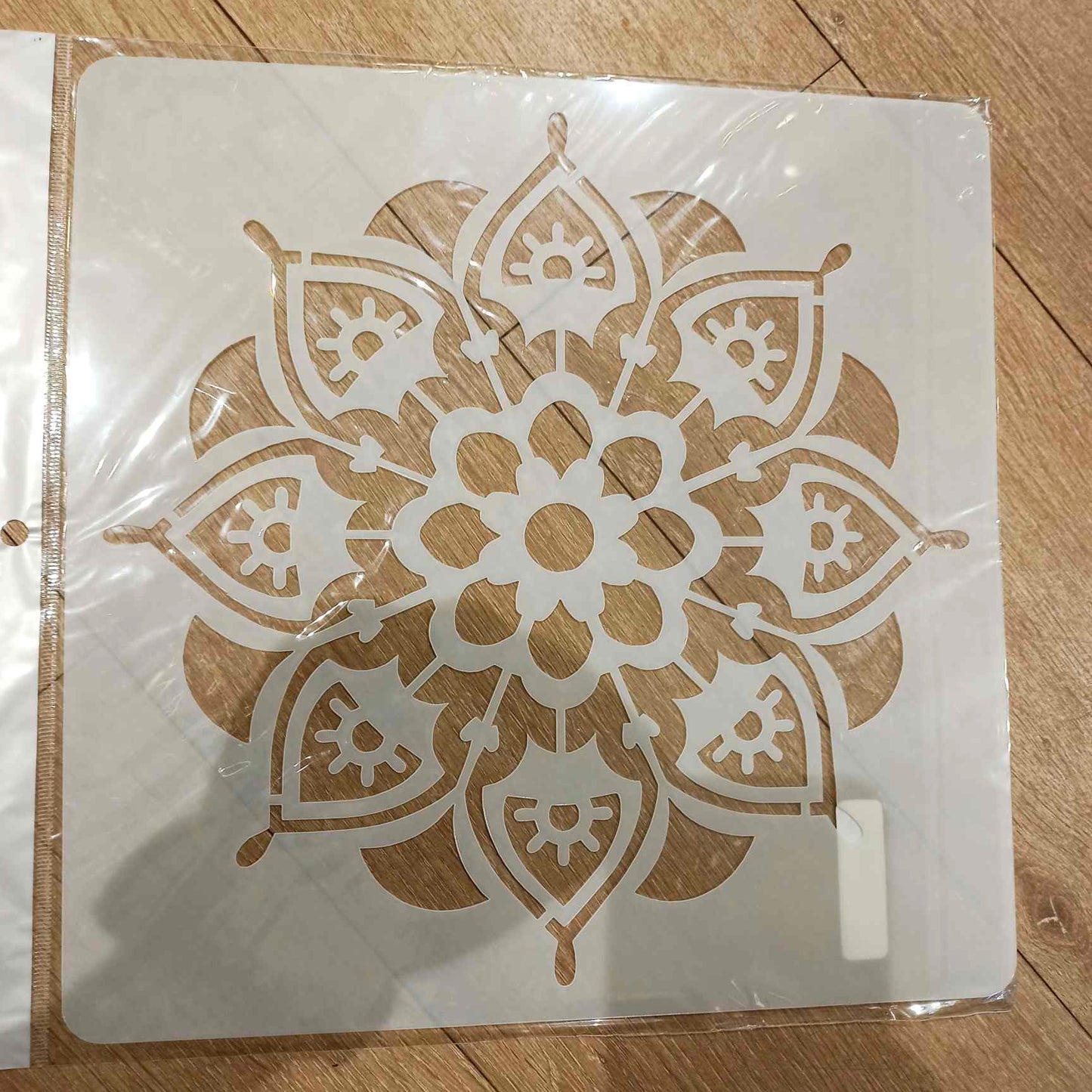 Plastic Stencil Mandala 30x30cm #RAW1446