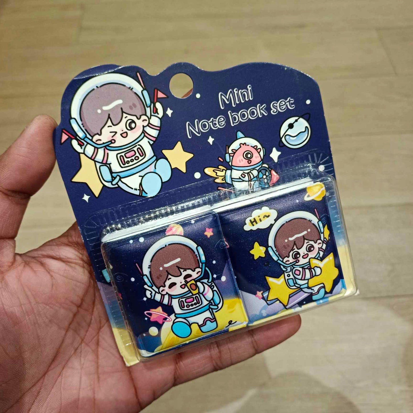 Mini Notebook Stickers Set, QQ Astro