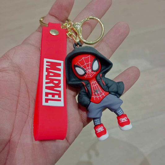 Keychain Rubber, Spiderman Hoodie