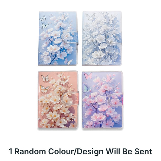 Floral Printed Mini Diary A7, Random Colour