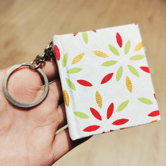 Handmade Keychain Dairy 2x3 Inches, Random Design