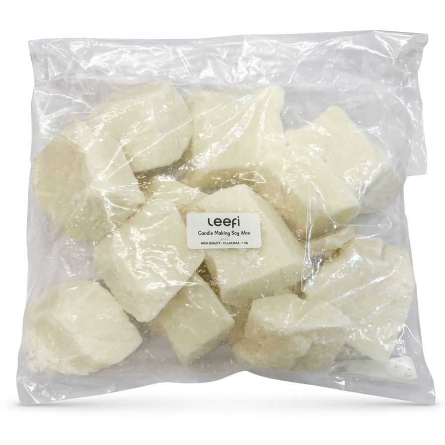 Leefi Soy Wax (Pillar Wax) 1Kg