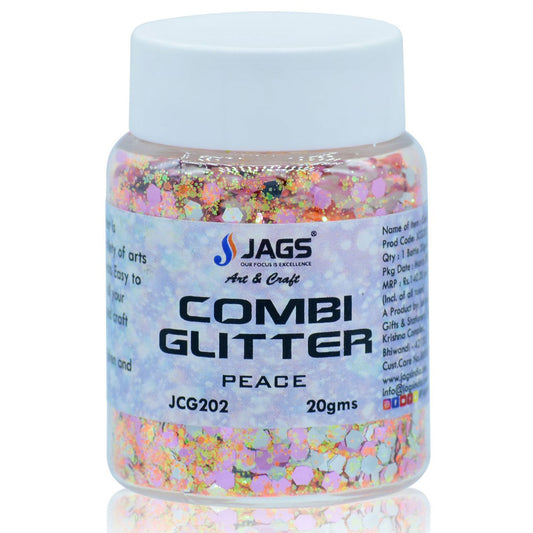 Jags Combi Glitter 20g, Peace