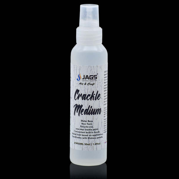 Bottle of Jags Crackle Medium 50ml for crackle paint effects