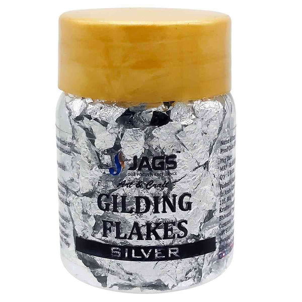 Gilding Flakes 3g, Silver