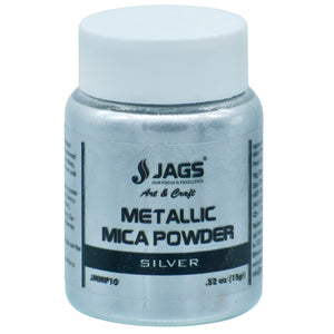 Jags Metallic Mica Powder 15g, Silver