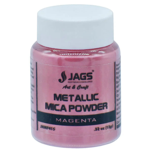 Magenta mica powder pouch for resin and candle crafts