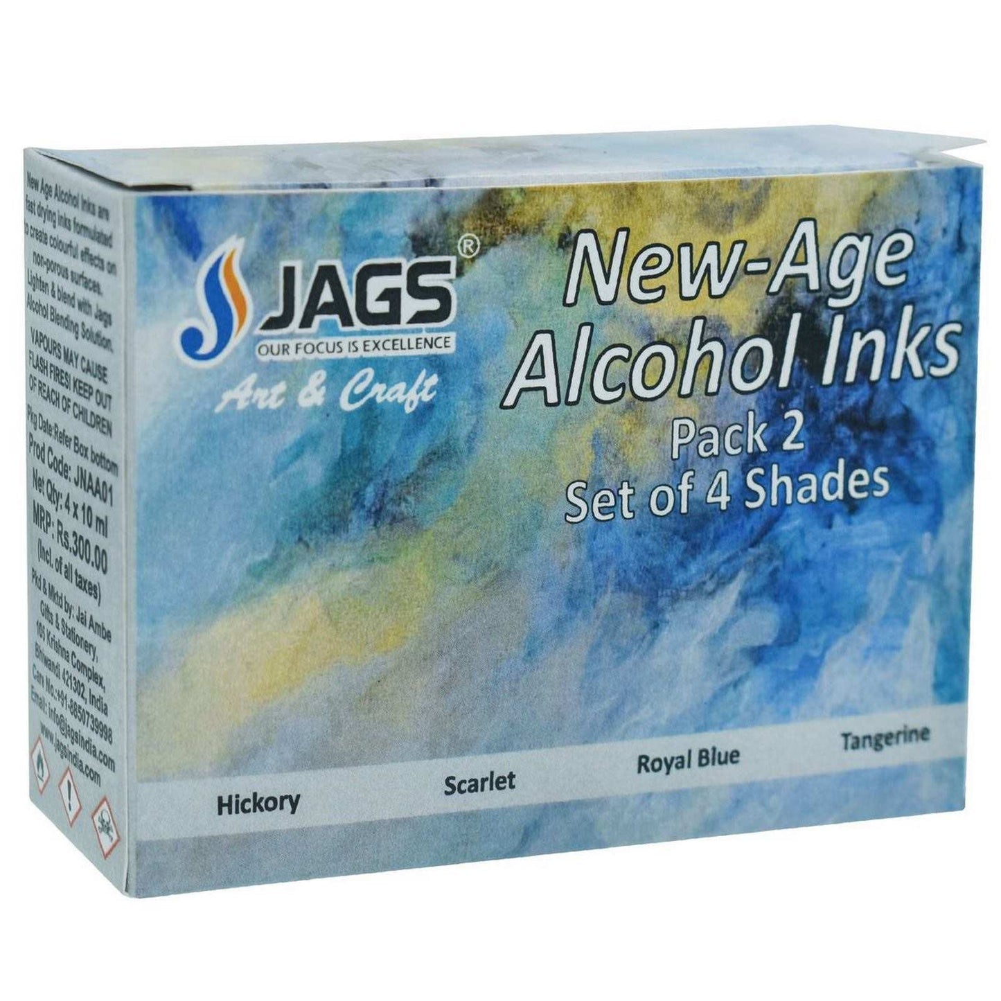 Jags New Age Alcohol Inks Pack 2, 4 Shades