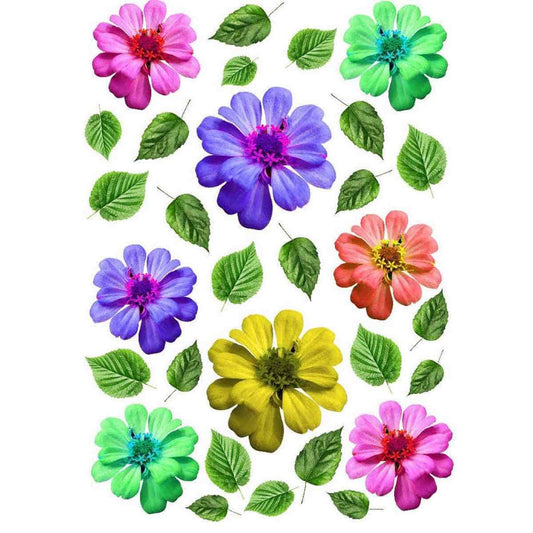 Generic Resin Insert Sheet A4, Floral #JSDS14A