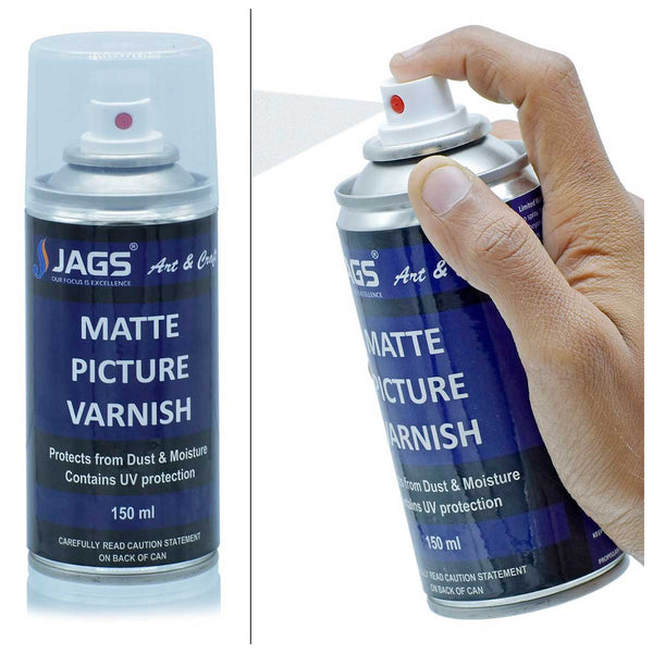 Jags Picture Varnish Spray can, matte finish, 150ml