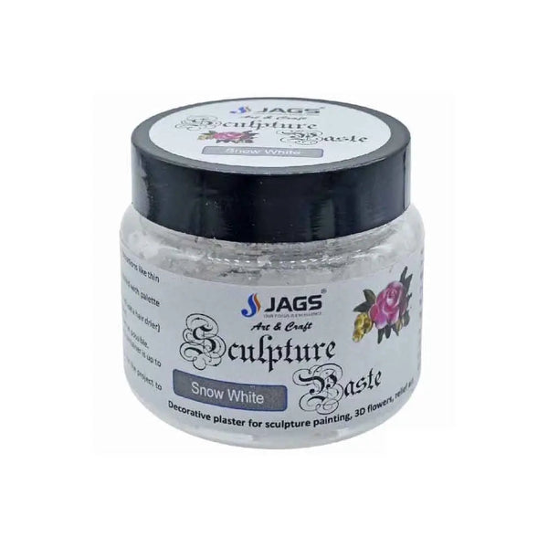 Jags Sculpture Paste tub, Snow White, 150g