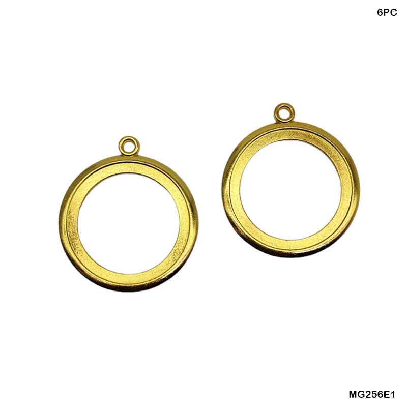Metal Bezels Golden 6pc #MG256E1