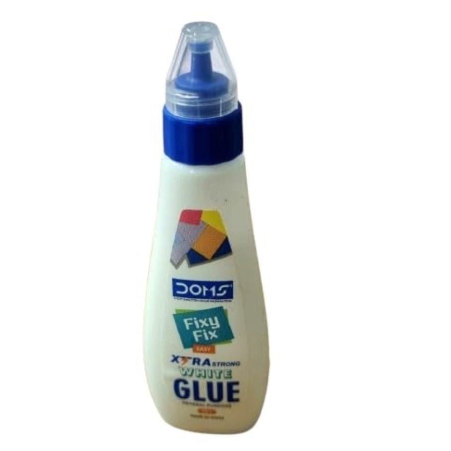 Bottle of Doms Fixy Fix white glue, 45g