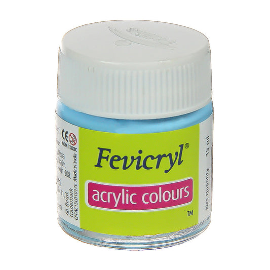 Fevicryl Acrylic Colour Loose, 15ml, Sky Blue-63