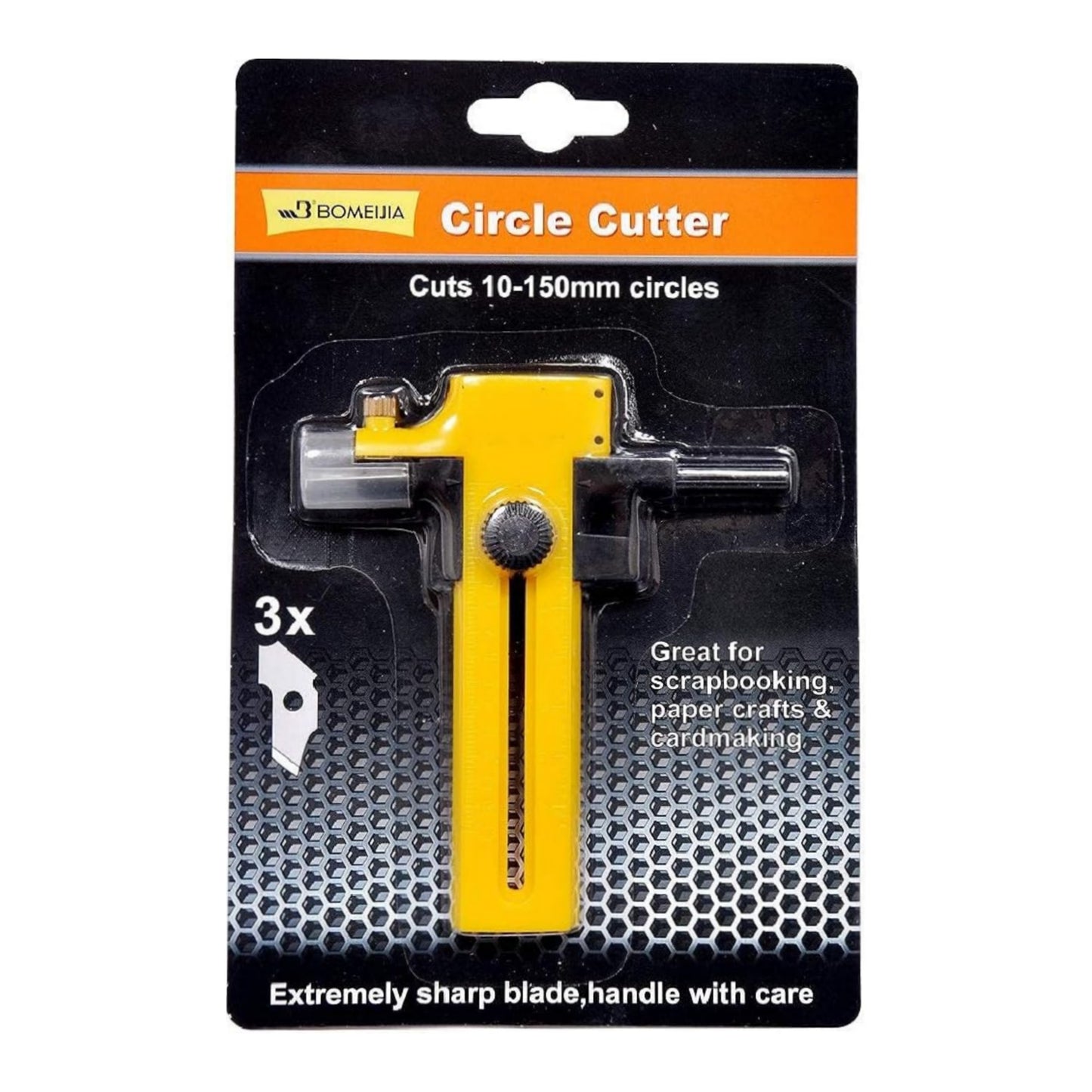 Keep Smiling Circle Cutter Small, 10-150mm Circles